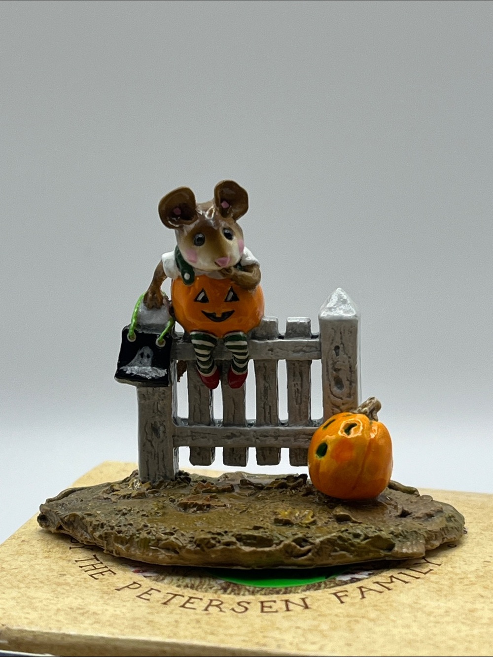 Wee Forest Folk M-232 Pickety Pumpkin